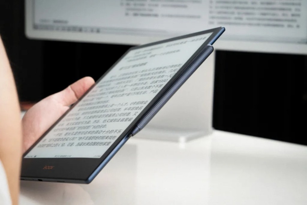 Boox Note5 電子書閱讀器 搭配磁吸電磁筆